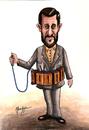 Cartoon: Ahmedinejad (small) by menekse cam tagged ahmedinejad,iran,election,mutiny