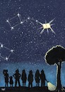 Cartoon: Book (small) by menekse cam tagged book,pole,star,night,dark,lost,people,men,women,children,little,dipper,tree,kucukayi,kutup,yildizi,kitap,gece,karanlik