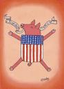 Cartoon: Danger (small) by menekse cam tagged danger pig flu usa