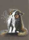 Cartoon: Persian Cat (small) by menekse cam tagged persian cat character design cartoon caricature iran kedisi karikatur pers katze