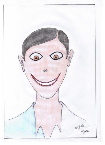 Cartoon: Frauke Petry Pretzell über Petr (medium) by skätch-up tagged afd,pretzell,petry,frauke,rechts,nazi,dämon,schöne