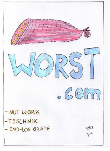 Cartoon: Information Technology (medium) by skätch-up tagged techno,it,computer,server,bridge,switch,cloud