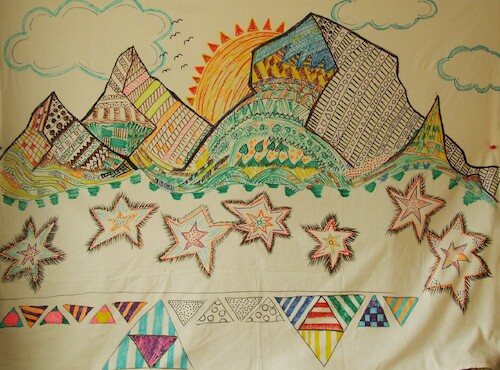 Cartoon: MOUNT KAILASH (medium) by skätch-up tagged tibet,mount,kailash