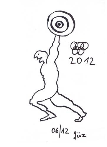 Cartoon: Olympische Spiele 2012 London (medium) by skätch-up tagged sports,games,olympic,london,2012,spiele,olympische,gewichtheben