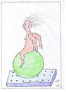 Cartoon: Die Prinzessin auf der Erbse (small) by skätch-up tagged princes,on,the,pea,prinzessin,erbse,empfindlich,launisch,nervig,einbildung,bequemlichkeit,älter,geworden,märchen,tag,der,frau,gedenktag,feier