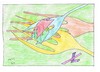 Cartoon: Haus auf gabe -L- n (small) by skätch-up tagged gabel,haus,hausaufgabe,rätsel,riddle