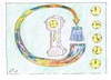 Cartoon: rätsel riddle   it is a song (small) by skätch-up tagged rock,around,the,clock,uhr,musik,and,roll,rätsel,riddle