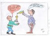 Cartoon: trockener wein - dry wine- (small) by skätch-up tagged schwäbisch,schwaben,stuttgart,semmsagrebbsler,wein,trocken,wine,zuffenhausen,cannstatt,baden,württemberg