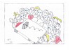 Cartoon: WATCHER- kopfkino (small) by skätch-up tagged kopfkino,watcher,interested,people,zuschauer,punkt,der,springende,lösung,faszinazion,erstaunen