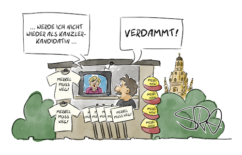 Merkel geht weg Merkel geht weg