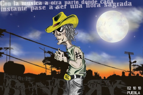 Cartoon: Enrique Bunbury (medium) by Chuz tagged ilustracion