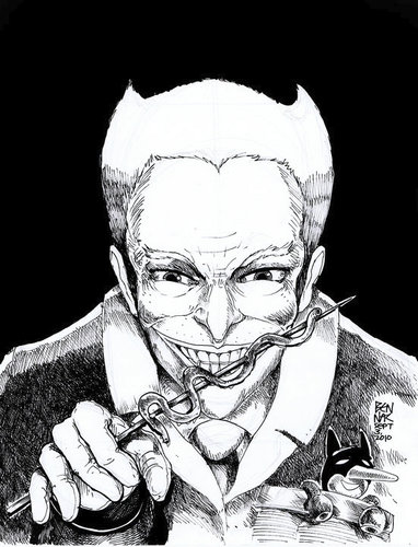Cartoon: villain (medium) by bennaccartoons tagged villain