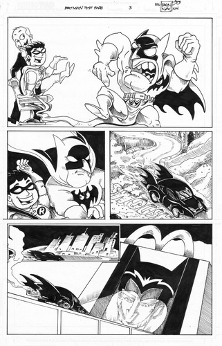 Cartoon: Funny Bat (medium) by bennaccartoons tagged heroes,bat,super