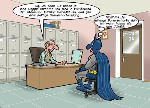 Batman und die Steuer Batman und die Steuer