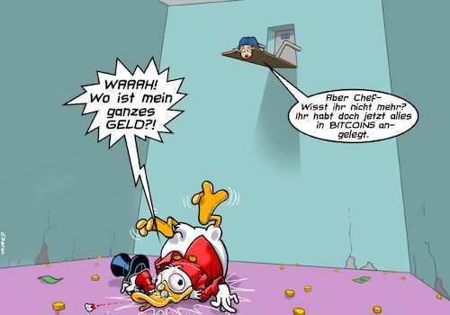 Bitcoins in Entenhausen Bitcoins in Entenhausen