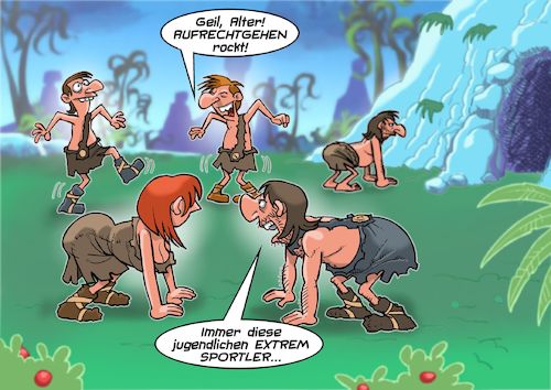 Extremsport in der Steinzeit Extremsport in der Steinzeit