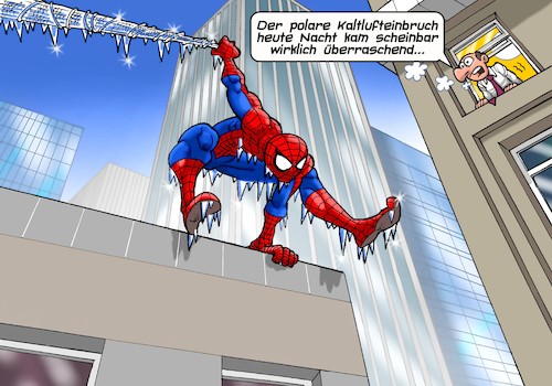 Frozen Spidey Frozen Spidey