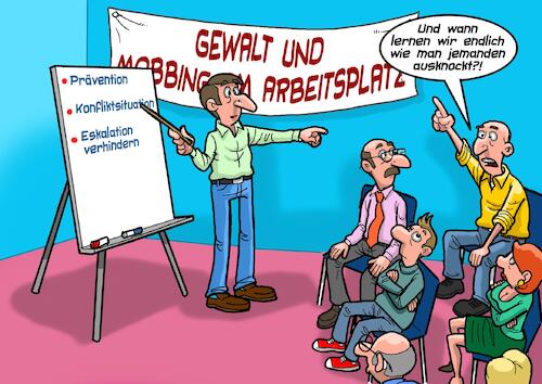 Gewalt am Arbeitsplatz