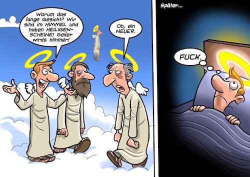 Cartoon: Heiligenschein (medium) by Chris Berger tagged heiligenschein,himmel,engel,licht,lichtverschmutzung,schlaf,insomnia,schlaflos,helligkeit,heiligenschein,himmel,engel,licht,lichtverschmutzung,schlaf,insomnia,schlaflos,helligkeit