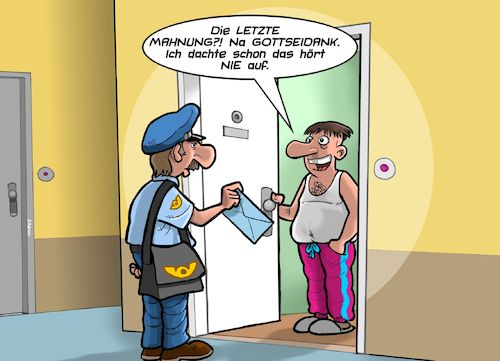 Letzte Mahnung Letzte Mahnung