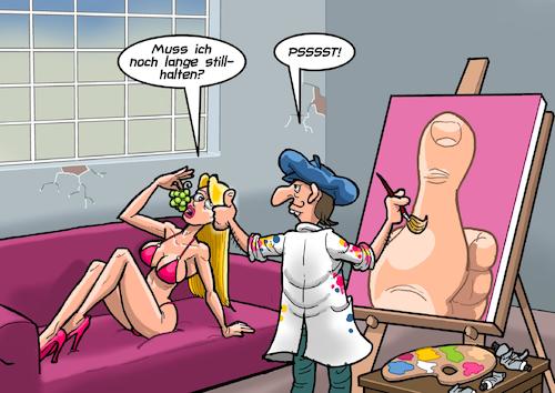 Maler und Modell Maler und Modell