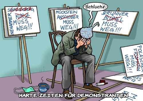 Probleme rechter Demonstranten Probleme rechter Demonstranten