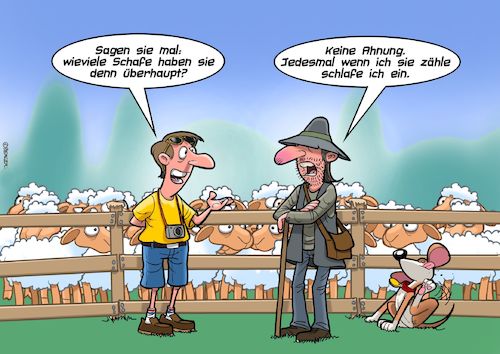 Schafe zählen Schafe zählen