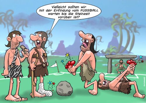 Steinzeit Fussball Steinzeit Fussball