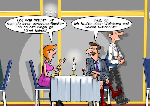 Cartoon: Weinbauer (medium) by Joshua Aaron tagged wein,bauer,keltern,rotwein,weisswein,wein,bauer,keltern,rotwein,weisswein