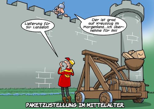 Zustellservice anno dazumal Zustellservice anno dazumal