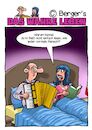 Cartoon: Akkordeon (small) by Chris Berger tagged ziehharmonika,bette,ehe,buch
