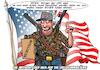 Cartoon: Amokläufe USA (small) by Joshua Aaron tagged amoklauf,usa,amerika,shooter,mass,shootings,chicago,denver,colorado,massakker