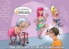 Cartoon: Bitcoin Hure (small) by Joshua Aaron tagged prostituierte,alte,hure,bitcoin,nerd,strassenstrich,freier,kryptowährung