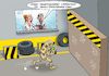 Cartoon: Crashtest (small) by Chris Berger tagged handy,smartphone,crashtest,dummy