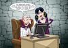 Cartoon: Dracula auf Facebook (small) by Joshua Aaron tagged social,media,facebook,dracula,vampir,internet