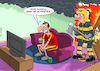 Cartoon: Feurio (small) by Joshua Aaron tagged fussball,brand,feuerwehr,elfmeter