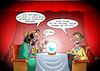 Cartoon: Fortune Teller (small) by Joshua Aaron tagged wahrsager,hellseher,geld,betrug,leichtgläubigkeit,aberglaube