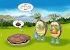 Cartoon: Grown Up Mutant Jesus Turtles (small) by Chris Berger tagged zeugen,jehovas,glauben,religionen,vertreter,gott,jesus,schildkröten,haus