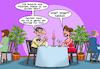 Cartoon: Guter Sex (small) by Joshua Aaron tagged date,sex,kennenlernen,verabredung,frau,mann,treffen,internet,blind