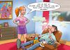 Cartoon: Homeoffice (small) by Chris Berger tagged homeoffice,covid,19,corona,virus,epidemie,pandemie