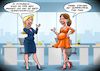 Cartoon: In freudiger Erwartung? (small) by Chris Berger tagged quarantäne,schwangerschaft,fast,food,essen,covid,19,corona,virus,epidemie,pandemie