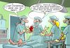 Cartoon: Last Christmas (small) by Joshua Aaron tagged last,christmas,weihnachtslieder,op,herzchirurgie