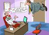 Cartoon: Meteorismus (small) by Chris Berger tagged blähungen,flatulenzen,meteorismus,furzen,patient,doktor,ordination