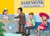 Cartoon: Neulich in der Samenbank (small) by Joshua Aaron tagged samenbank,sperma,blowjob,kinderwunsch,insemination