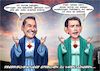 Cartoon: Ösi-Reservechristusse (small) by Chris Berger tagged neuwahlen,lügen,poiltik,supergau,kurz,strache,rechtsregierung,ibizagate