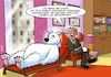 Cartoon: Polarbär (small) by Joshua Aaron tagged bipolar,störung,manisch,depressiv,psychiater,psychologe,bär,eisbär