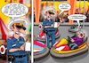 Cartoon: Polizeikontrolle (small) by Joshua Aaron tagged autodrom,autoscooter,polizei,kontrolle