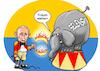 Cartoon: Putin und Selenski (small) by Chris Berger tagged putin,selenski,ukraine,russland,krieg