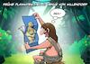 Cartoon: Steinzeit Playmate (small) by Joshua Aaron tagged steinzeit,playboy,playmate,venus,willendorf