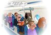 Cartoon: Tod Pilot (small) by Joshua Aaron tagged tod,sensenmann,pilot,lienienflug,absturz,flugzeug,passagier